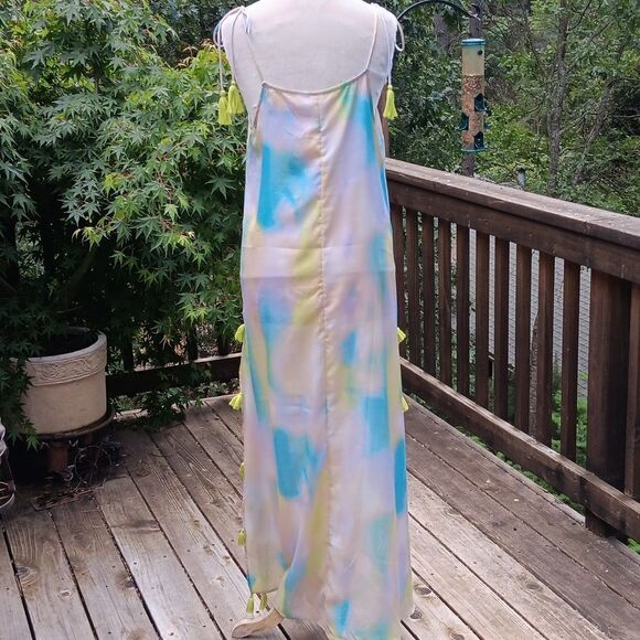 Violet Sky Sheer Swim Sundress Cover - Picture 6 of 13